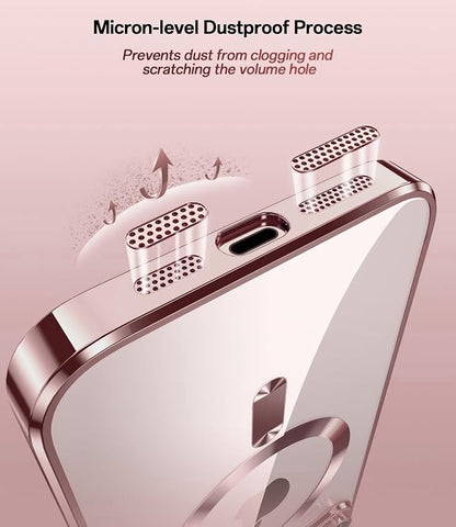 Magnetic Glossy Case for iPhone 17e, iPhone17e/16e Phone Case Slim Clear Luxury - Image 5