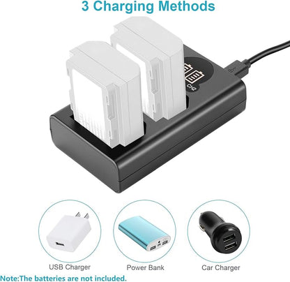 Neewer Dual USB Charger for Sony NP-FZ100 Battery, Compatible - Image 4