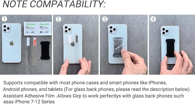 Cell Phone Finger Grip Strap Holder - Image 6