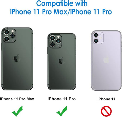 JETech Camera Lens Protector for iPhone 11 Pro Max 6.5-Inch and iPhone 11 Pro - Image 2