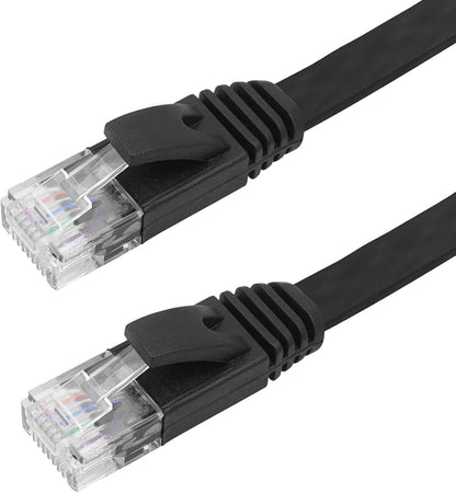 REXUS Retractable Cat 6 Flat Ethernet Network Cable 3.3 & 6.6 FT Combination - Image 3