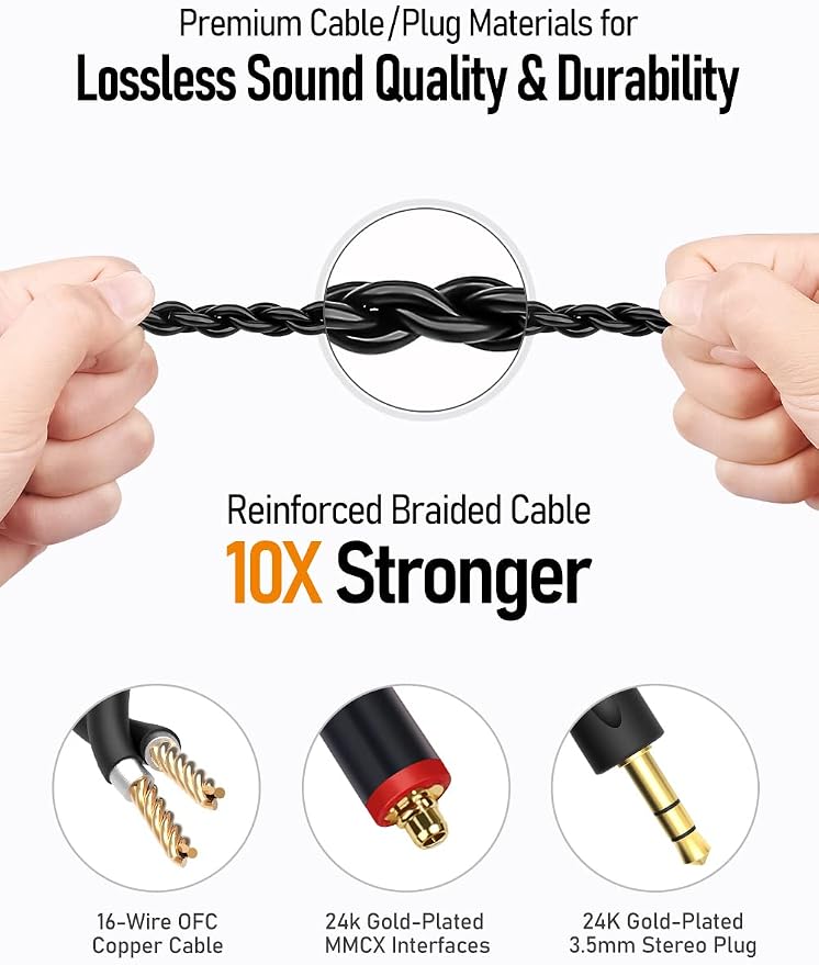 Vibes 201M Wired Earbuds in-Ear Headphones - Image 7