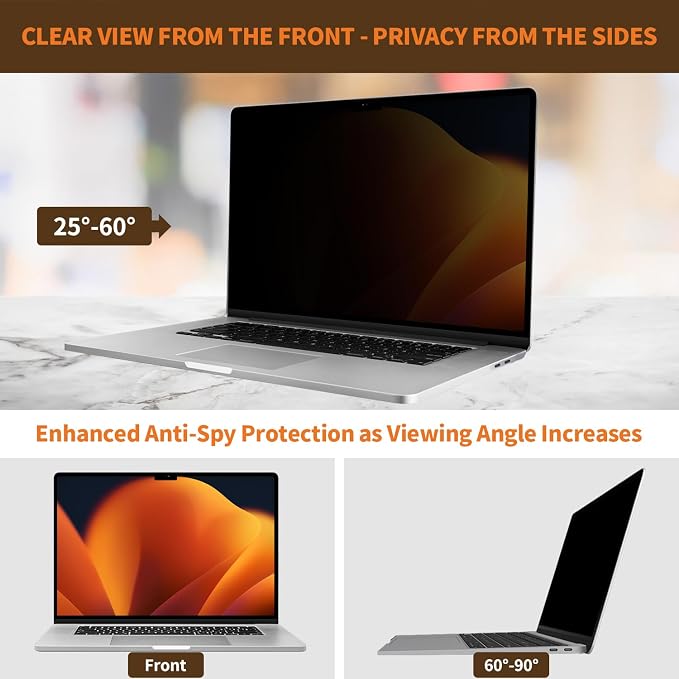 Removable Privacy Screen for Macbook Pro 13 Inch & Macbook Air 13 Inch - Image 2