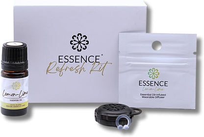 Essence Wearable Aromatherapy Nasal Diffuser – Lemon-Lime Essential Oil Nose by Essence