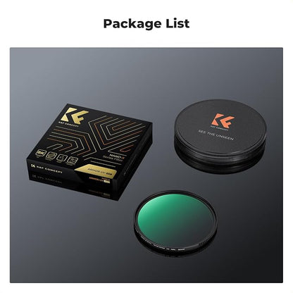 K&F CONCEPT 43mm Explosive-Proof MCUV Lens Protection Filter 28 Multi-Layer - Image 7