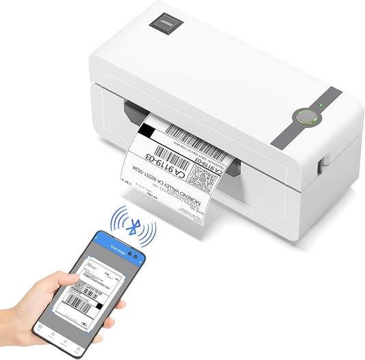 JADENS Bluetooth Thermal Label Printer, 4x6 Wireless Label Printer by JADENS