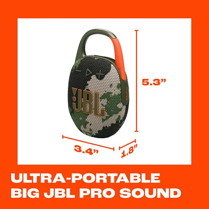 JBL Clip 5 - Ultra-Portable, Waterproof & Dustproof Bluetooth Speaker, Big Pro - Image 5