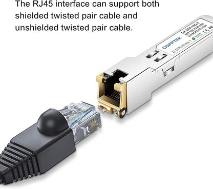 10Gb SFP+ RJ45 Transceiver, 10GBASE-T SFP to Ethernet Module, 10 gigabit SFP - Image 2