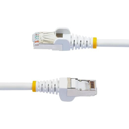 StarTech.com 50ft White CAT6a Ethernet Cable, Snagless RJ45, 100W PoE++ - Image 3
