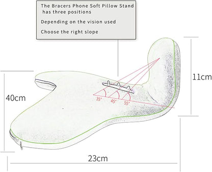 Multi-Angle Tablet Sofa Holder Pad Pillow Stand - Image 6