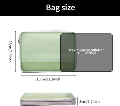 CONMOTO Laptop Case Sleeve, 13 inch 15inch Computer Carrying Bag Laptop Sleeve - Image 5