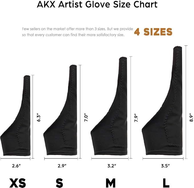 AKX Artist Glove XSmall - Image 7