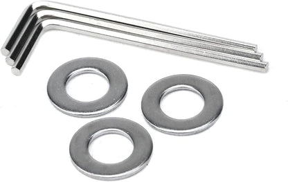 3 Pcs 3/8 Inch Stainless Steel Camera Accessories Tripod Ground Spike Mount - Image 5