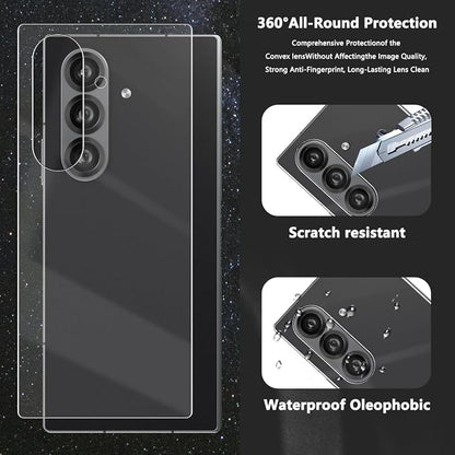 Compatible with Samsung Galaxy Z Fold 7 Back screen protector Tempered Glass 2 - Image 5