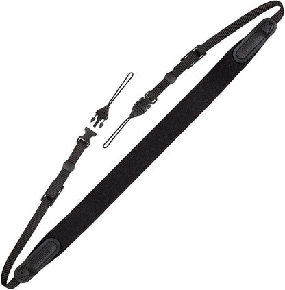 OP/TECH USA Bin/Op Neoprene Quick Release Camera Strap – Adjustable Neck or by OPTECHusa