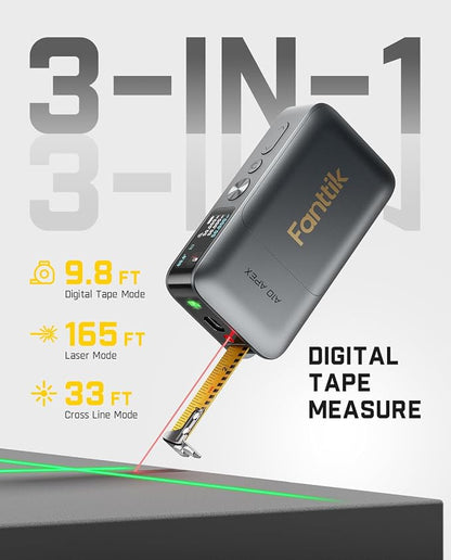 Fanttik A10 Pro 2-in-1 Digital Laser Tape Measure - Image 6