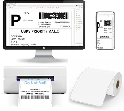 9527 Product 4x6 Blank Direct Thermal Shipping Labels - Image 6