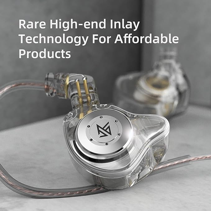 keephifi KZ EDX Pro in Ear Monitor Headphones KZ IEM Earphones Dual DD HiFi - Image 6