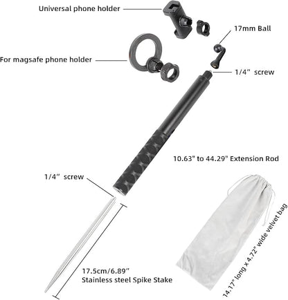 Ground Golf Monopod Phone Stand Holder - Image 7