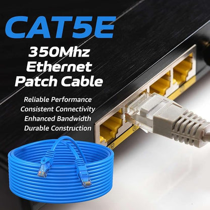 Cables Direct Online Cat5e 50FT Network Ethernet Patch Cable, 350Mhz Internet - Image 2