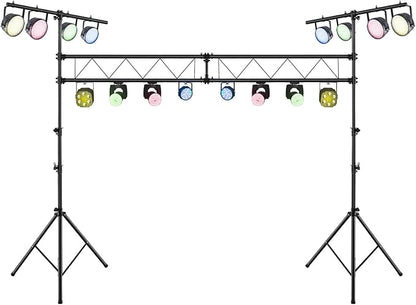 S AFSTAR DJ Light Stand, 14 FT Heavy Duty Metal Lighting Truss System by Safstar