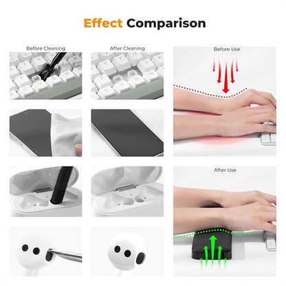 K&F Concept Multi Functional Keyboard Cleaning Kit · Keyboard Arm Wrist Rest - Image 9