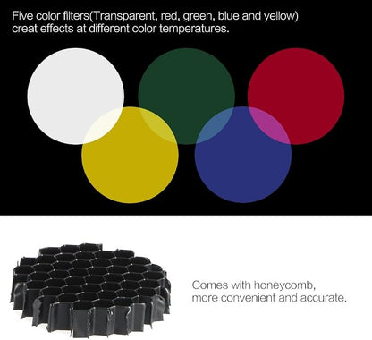 Metal Conical Studio Snoot Kit - Image 3