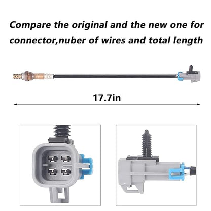 234-4668 O2 Oxygen Sensor Air Fuel Ratio 250-24470 Upstream Heated Compatible - Image 2