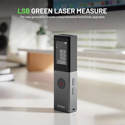 ATuMan Green Laser Distance Meter, 164Ft Laser Measure - Image 7