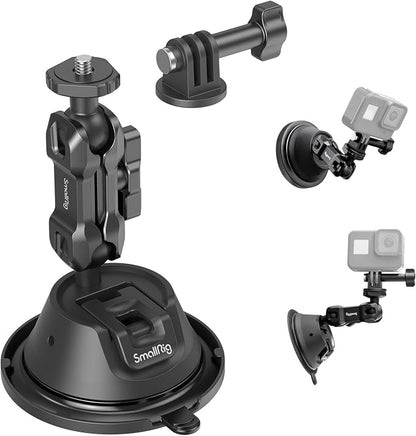 SMALLRIG Double-Layer Suction Cup Mount by SmallRig
