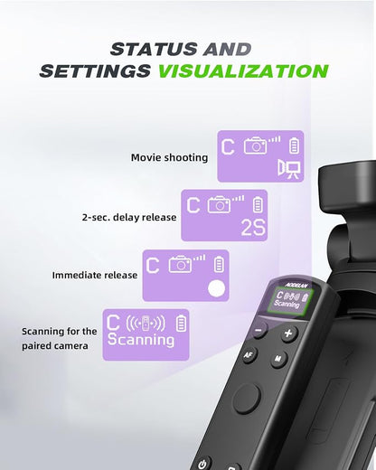 for Canon Tripod with Rechargeable Remote Control - Image 6