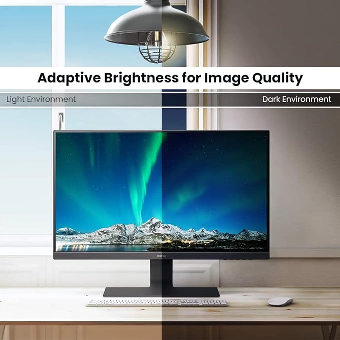 BenQ GW2480 Computer Monitor 24" FHD 1920x1080p | IPS | Eye-Care Tech | Low - Image 6