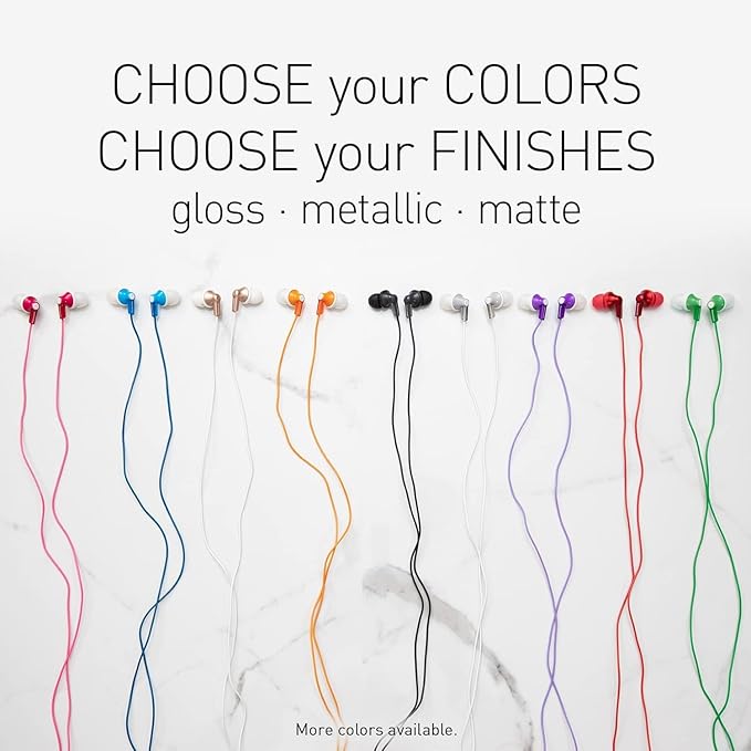 Panasonic ErgoFit Wired Earbuds, 3.5mm Jack In-Ear Headphones - Image 5