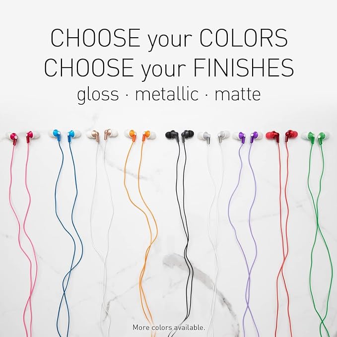 Panasonic ErgoFit Wired Earbuds, 3.5mm Jack In-Ear Headphones - Image 4