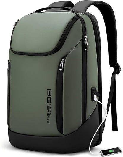 BANGE Business Smart Backpack Waterproof fit 15.6 Inch Laptop Backpack by BANGE