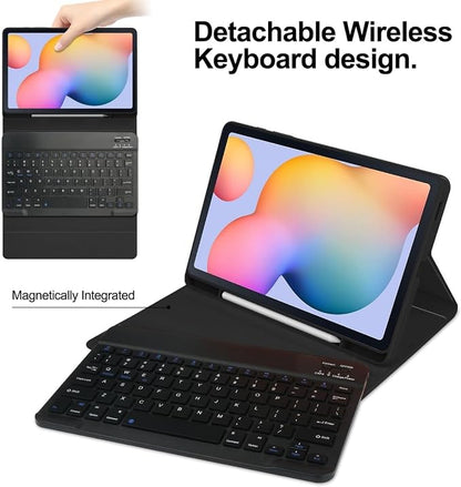Rainbow Backlit Keyboard Case for iPad 9th / 8th / 7th Generation 10.2"/iPad - Image 2