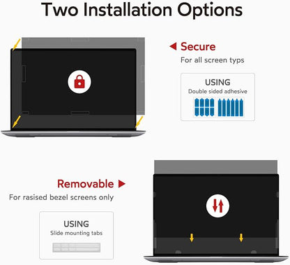 bersem 17.3 Inch Laptop Privacy Screen - Image 5