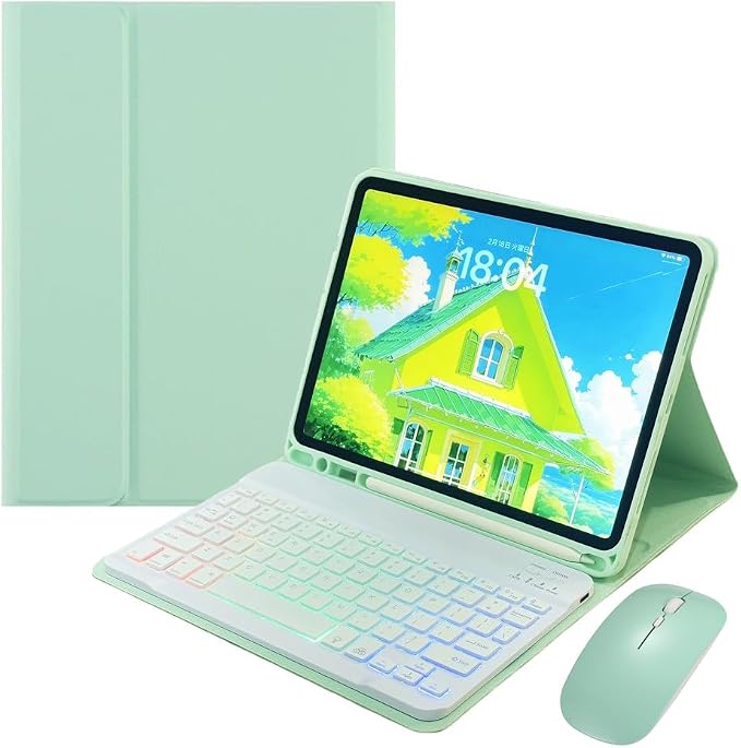 for iPad 11th 11-inch, iPad 10th Gen 10.9 Inch 2022 Keyboard Case by Unknown