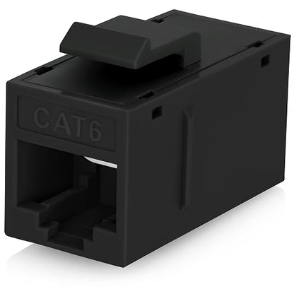 Everest 6-Pack Cat6 RJ45 Keystone Coupler by EverestMediaSolutions