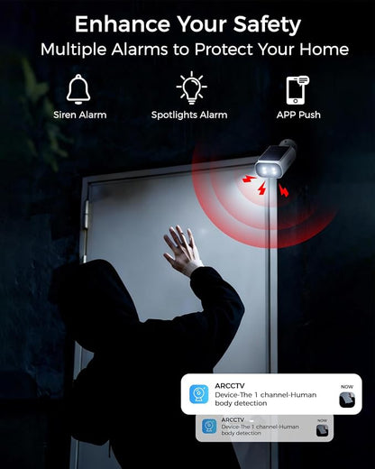 Solar Security Cameras Wireless Outdoor, 4MP Cameras - Image 7
