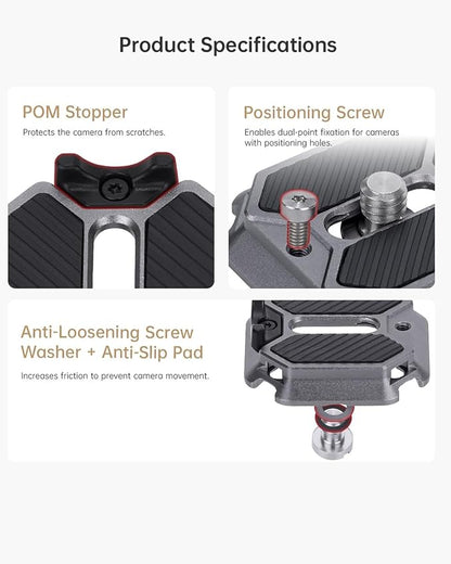 F38 RS4 Mini Quick Release Kit for DJI RS4 Mini, Clamp - Image 8