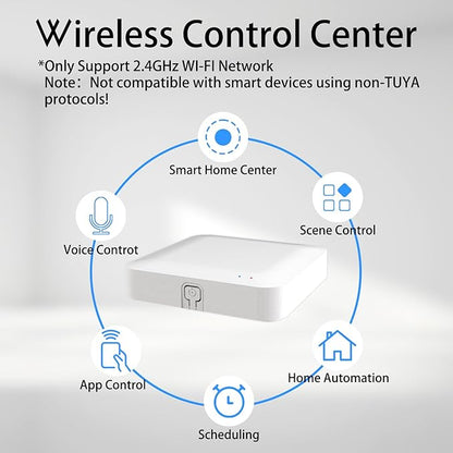 Tuya ZigBee 3.0 Hub/Wireless Gateway, Zigbee Smart Home Bridge Remote Controller - Image 3