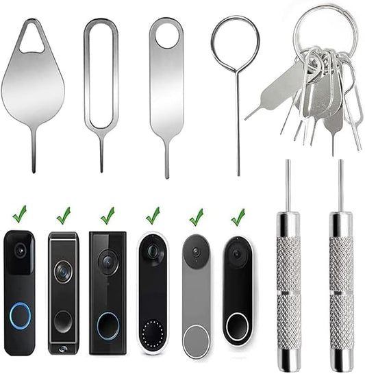 8 Pcs Security Pin Key Release Removal Tool Compatible by Unknown