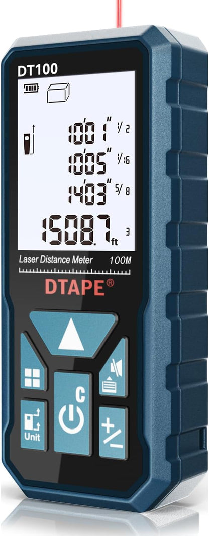 DTAPE 165 Ft Laser Measuring Tool, Fathers Day Dad Gifts, High-Accuracy Laser by Dtape
