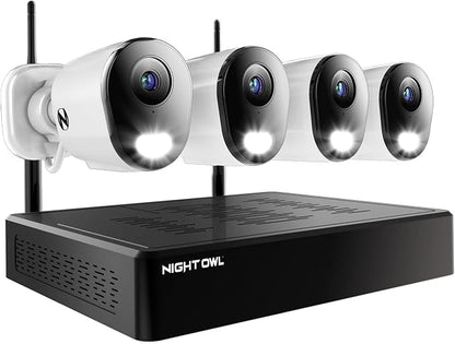 Night Owl 10 Channel Bluetooth Video Home Security Camera System by NightOwl