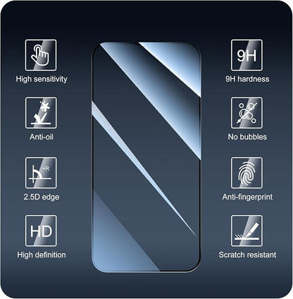 3+1-Pack, Screen Protector for iPhone 17e/16e/13 Pro/13/14 - Image 3