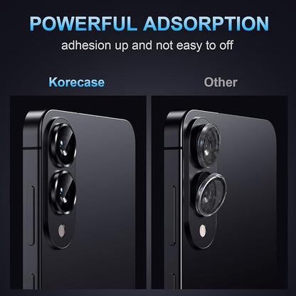 Korecase for Galaxy S25 Edge Camera Lens Protector, 9H Tempered Glass Anti - Image 5