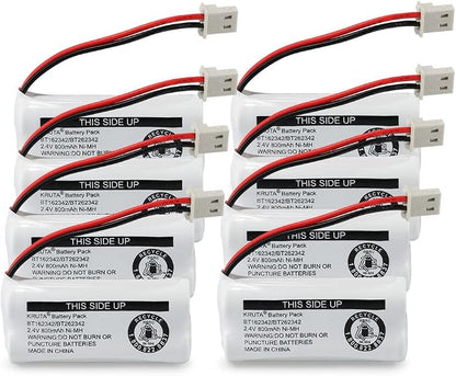 Kruta BT162342 BT262342 Cordless Phone Batteries Compatible by Kruta
