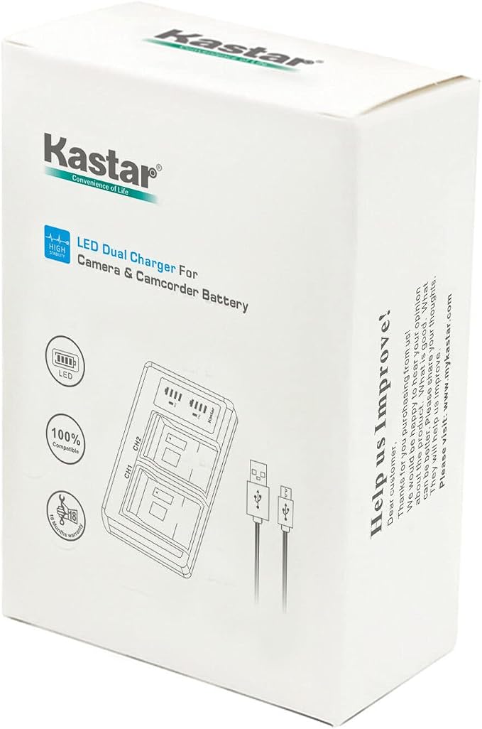 Kastar LB-070 Battery and LTD2 USB Charger Replacement - Image 6