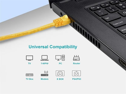 Monoprice 7-Feet 24AWG Cat5e 350MHz UTP Bare Copper Ethernet Network Cable - Image 6